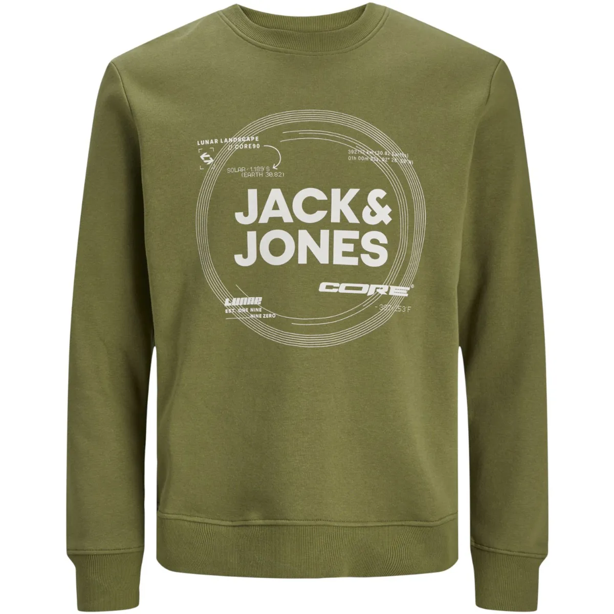12247681 JCOPILOU SWEAT CREW NECK JNR OLIVE BRANCH