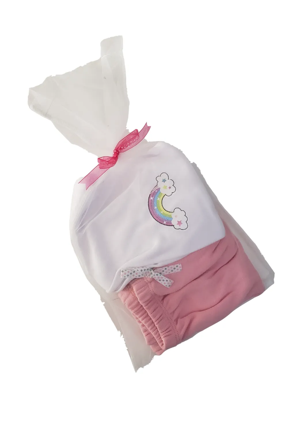 2PACK PANTALóN DE ALGODóN PARA BEBé. ARCOIRIS