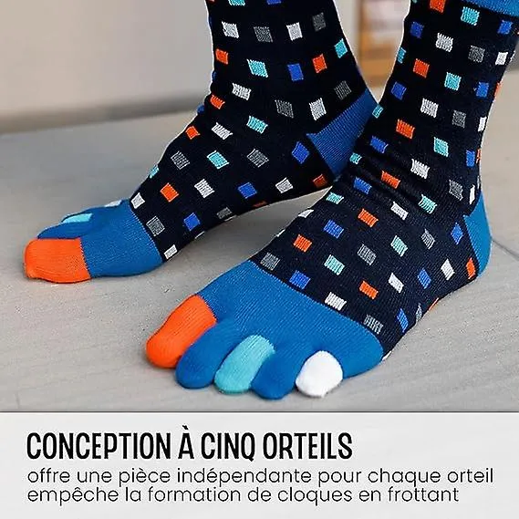 5 pares de calcetines de 5 dedos para hombre calcetines de punta dividida, deportes para hombre toe so