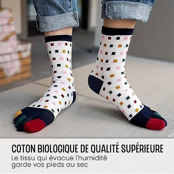 5 pares de calcetines de 5 dedos para hombre calcetines de punta dividida, deportes para hombre toe so