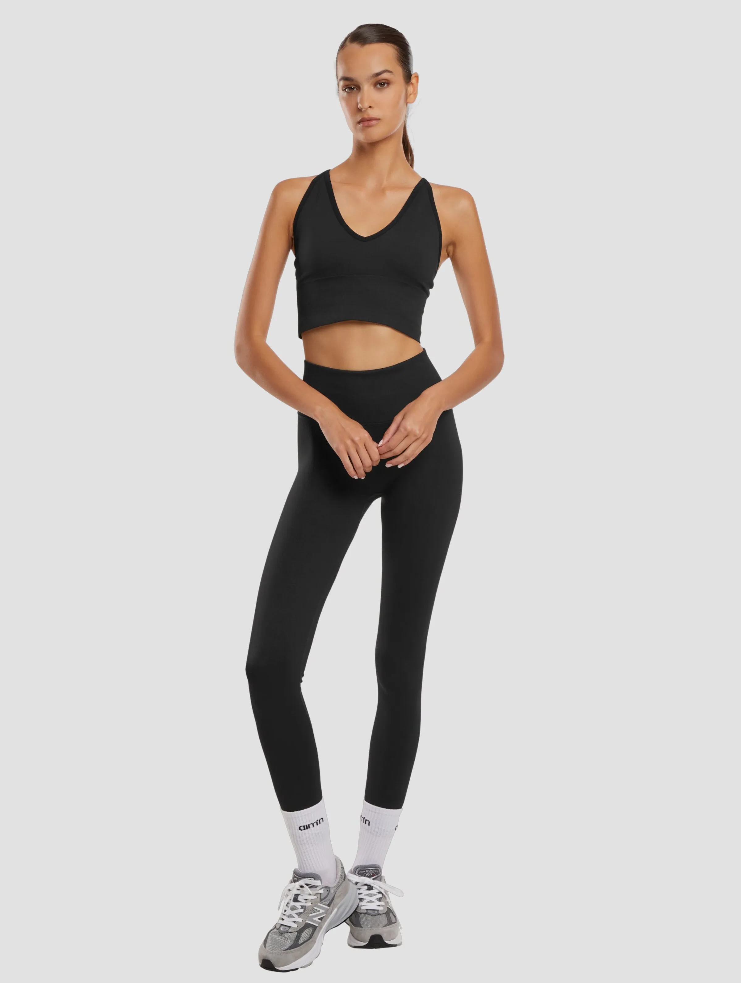 aim'n aim'n Shape Seamless Cross Back Bralette Unterwäsche