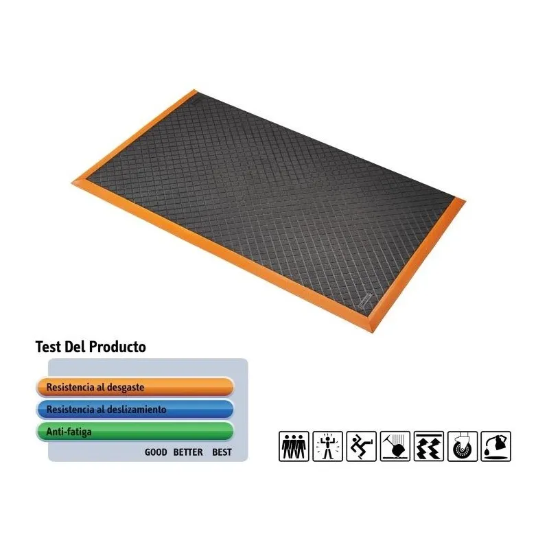 ALFOMBRA NOTRAX SAFETY STANCE SOLID 649