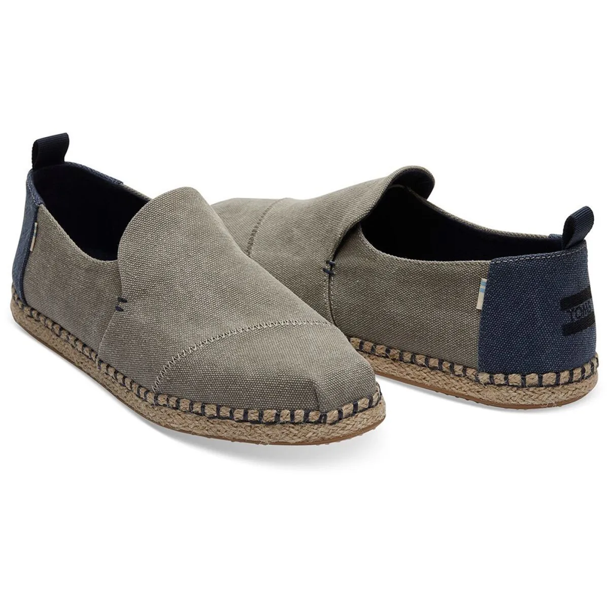 ALPARGATAS TOMS WASHED  GRIS