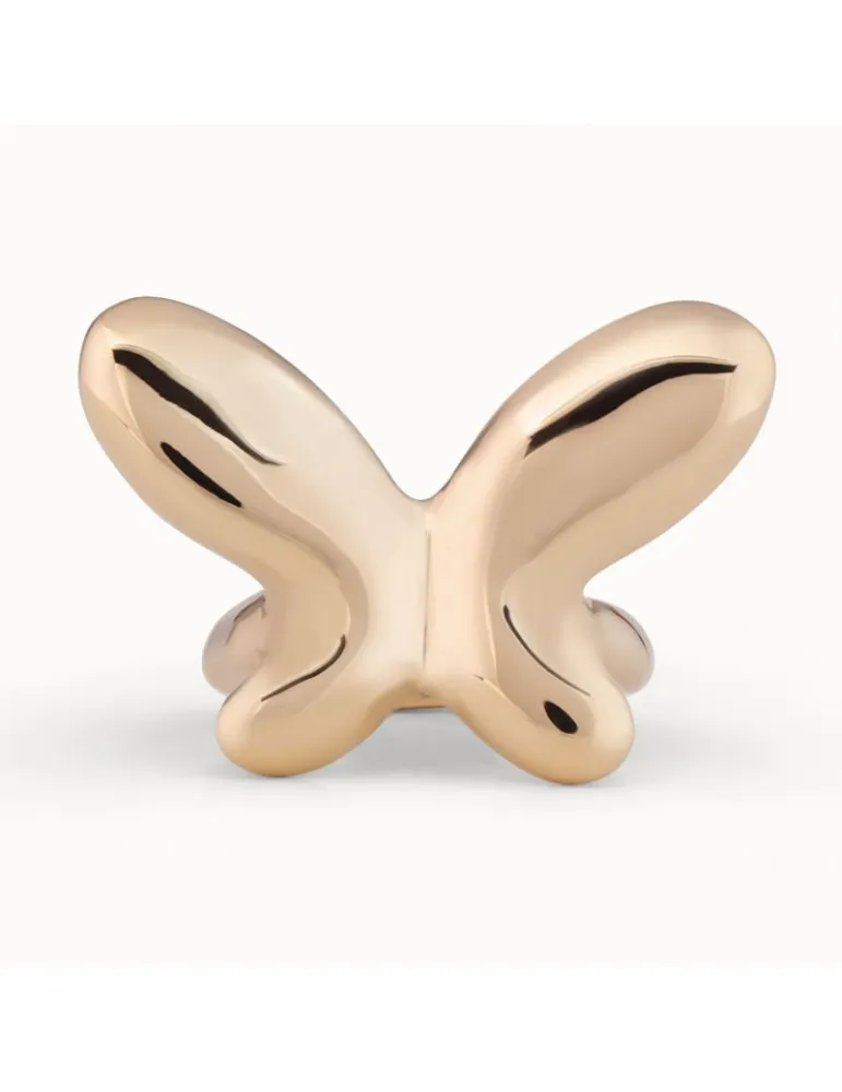 Anillo Uno de 50 Butterfly effect Dorado