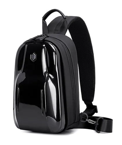 ARCTIC HUNTER XB00551 Bolso bandolera con soporte para tableta, 3.5 L, negro