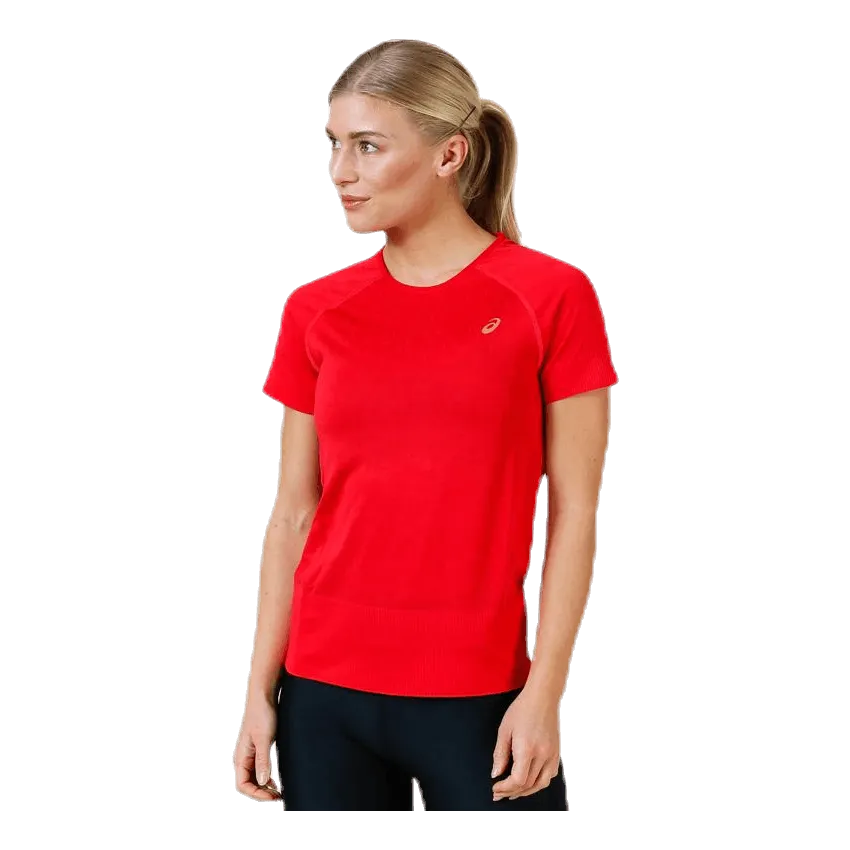 Asics Seamless SS Texture Red