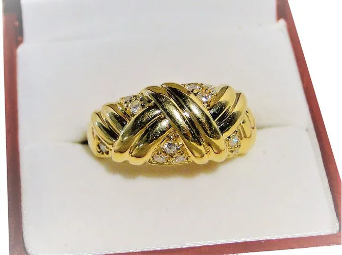 Autre Marque Anillos Dorado 
