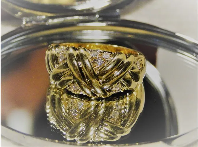 Autre Marque Anillos Dorado 