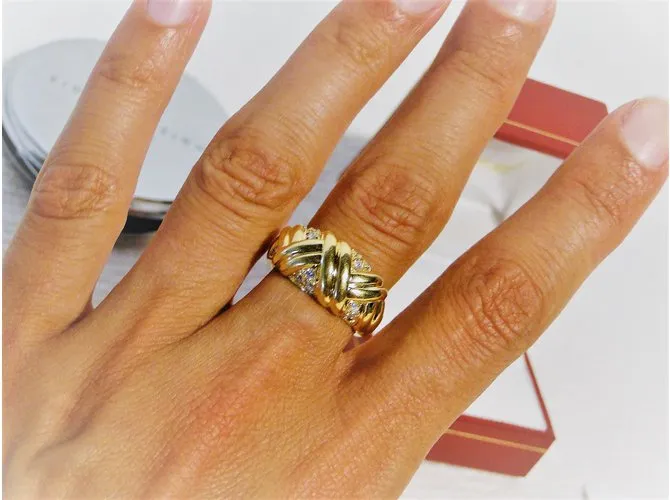 Autre Marque Anillos Dorado 