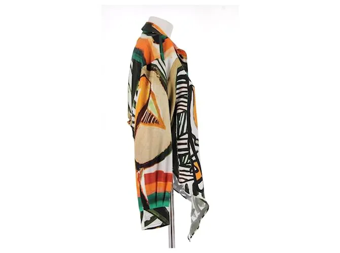 Autre Marque CHRISTOPHER ESBER Tops T.UK 10 Seda Multicolor 