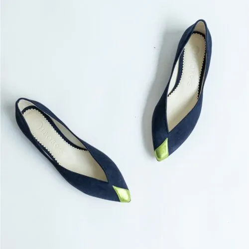 BAILARINA 1950 CAT NAVY GREEN