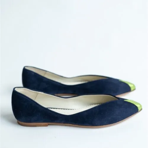 BAILARINA 1950 CAT NAVY GREEN