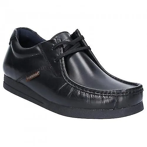 Base London Mens Leather Event Waxy Lace Up Shoe