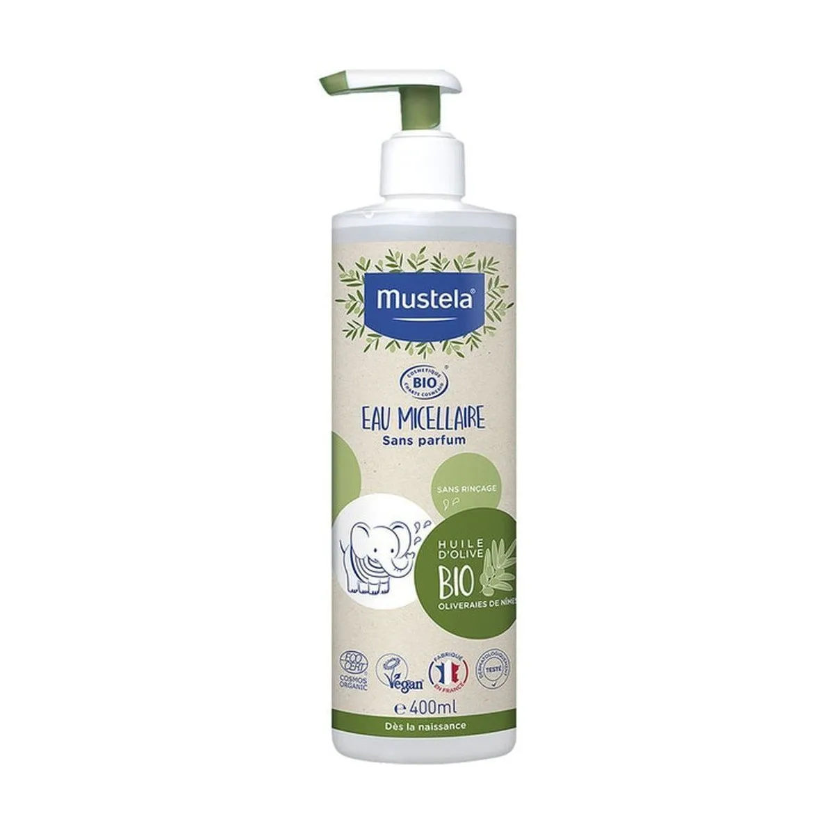 Bebé Agua Micelar Sin Aclarado Certificado Bio