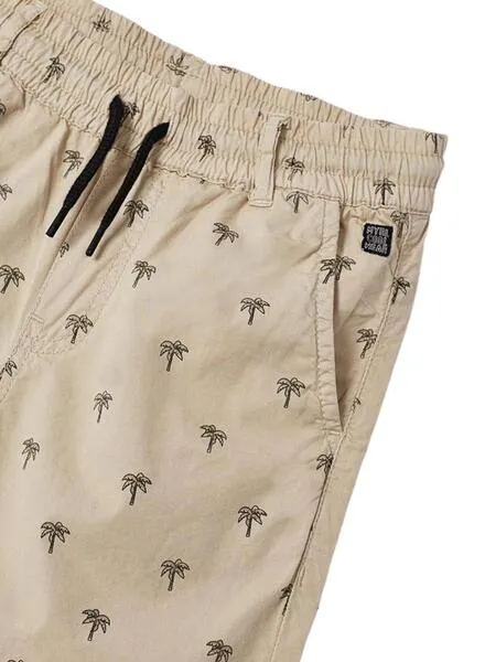 Bermuda Mayoral Palmeras Beige para Niño