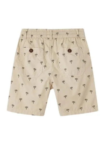 Bermuda Mayoral Palmeras Beige para Niño
