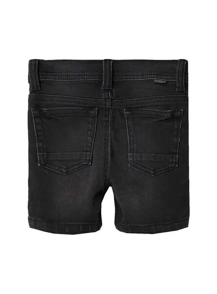 Bermuda Name It Sofus Denim Negra para Niño