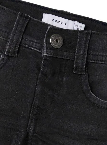 Bermuda Name It Sofus Denim Negra para Niño