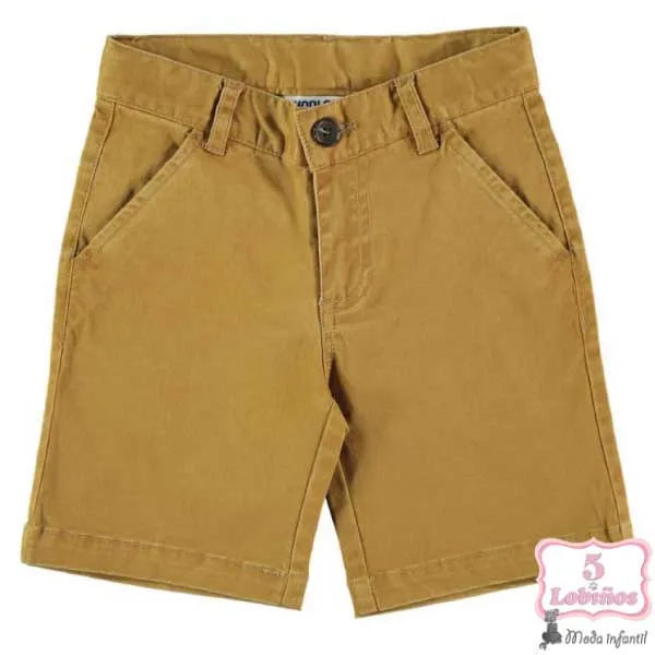 BERMUDA NIÑO CHINO MOSTAZA Canada House