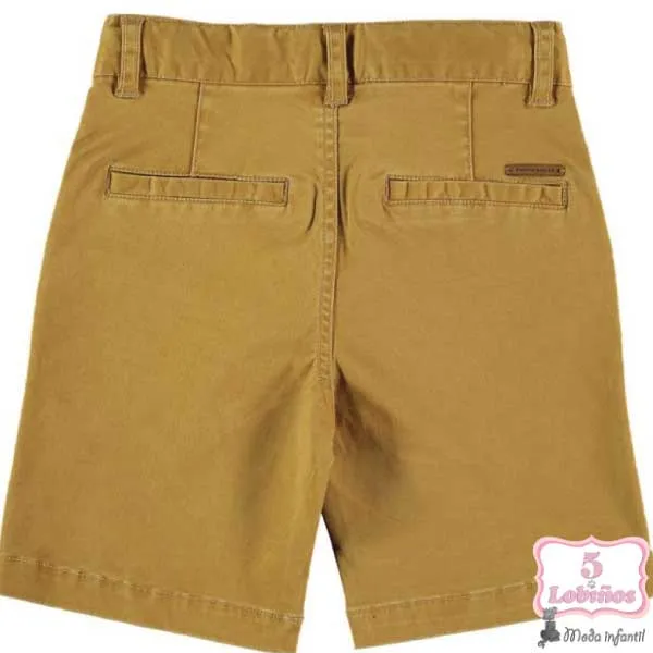BERMUDA NIÑO CHINO MOSTAZA Canada House