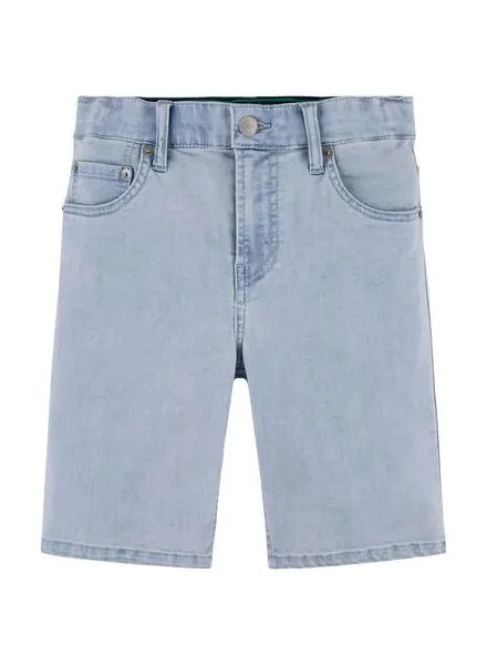 Bermudas Levis Eco Azul Para Niño