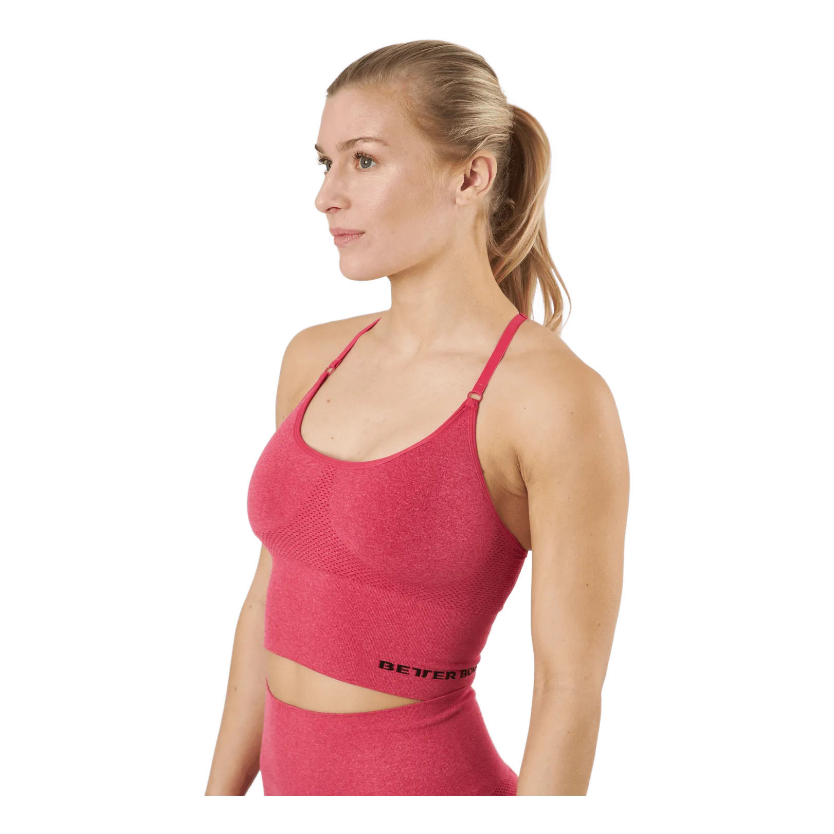 Better Bodies Astoria Seamless Bra Chili Red Melange