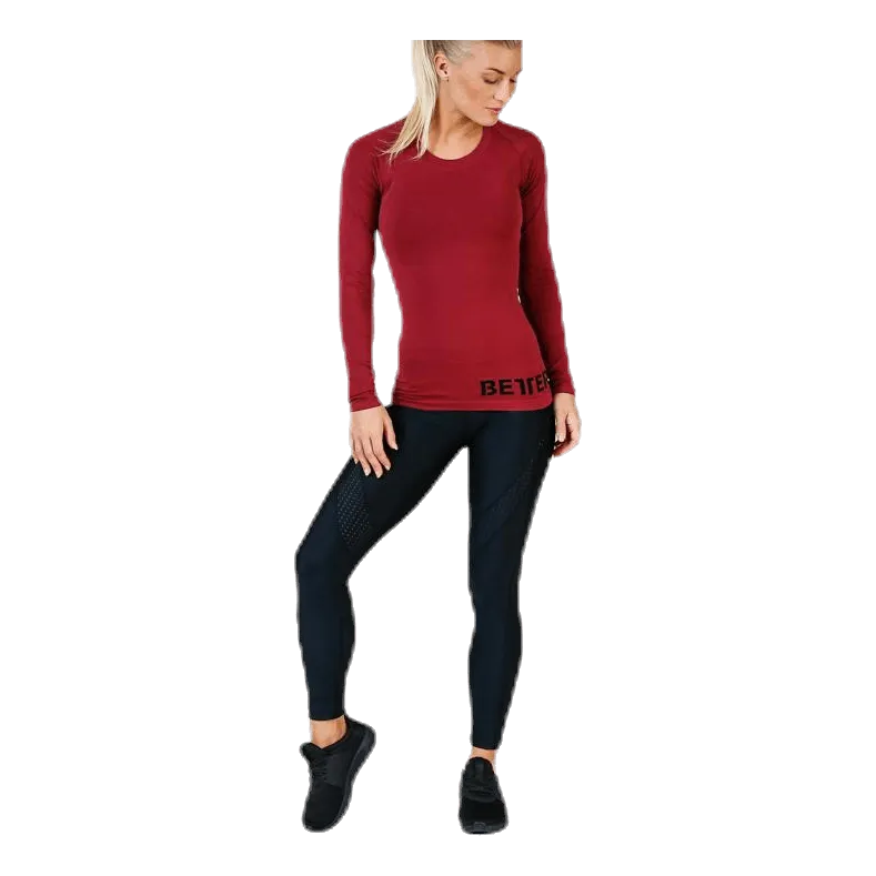 Better Bodies Nolita Seamless LS Red