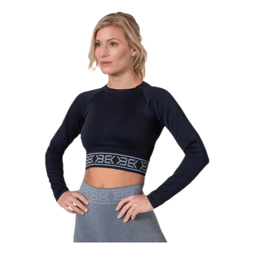 Better Bodies Rib Seamless LS Black