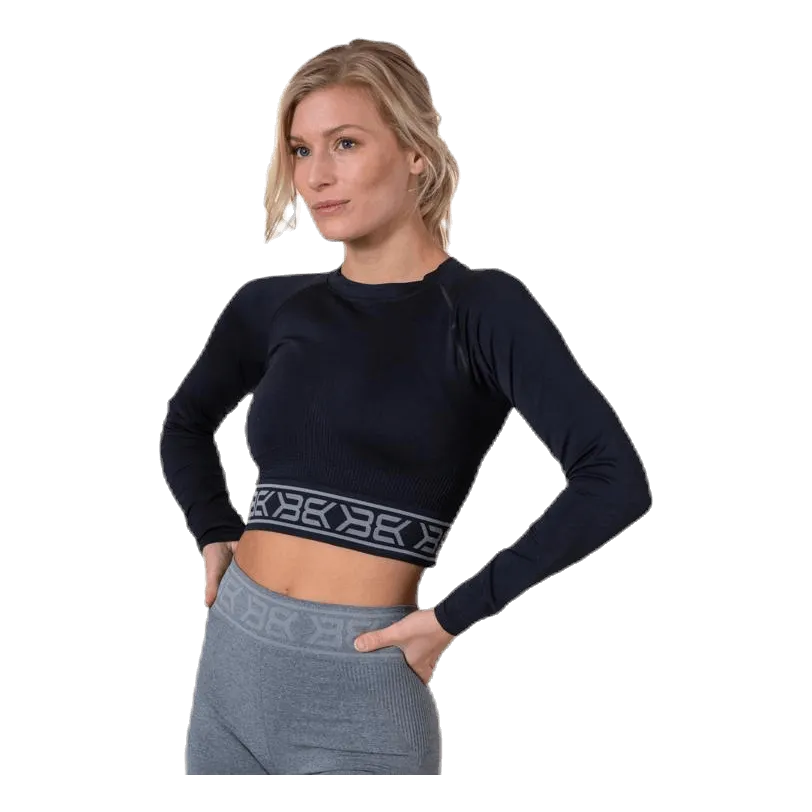 Better Bodies Rib Seamless LS Black