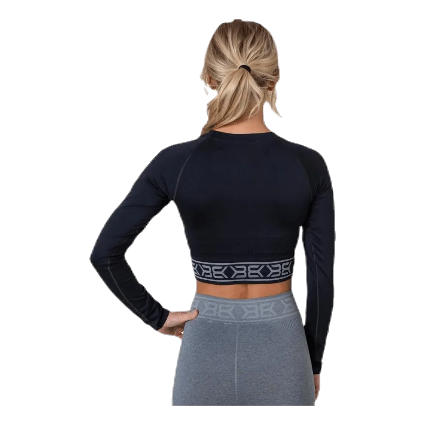 Better Bodies Rib Seamless LS Black