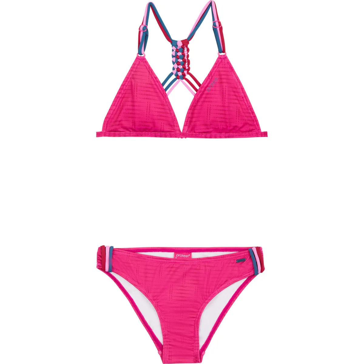 Bikini  Prtfimke 24 Jr Triangle Bikini Protest Rosa