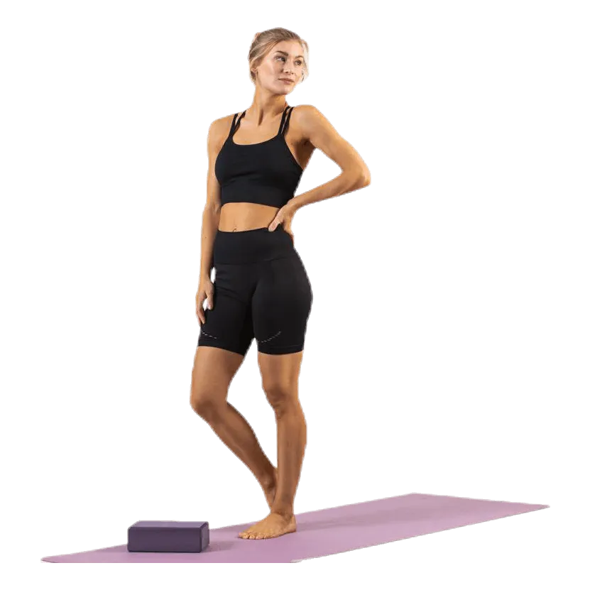 Blacc Vinyasa Seamless Bra Black