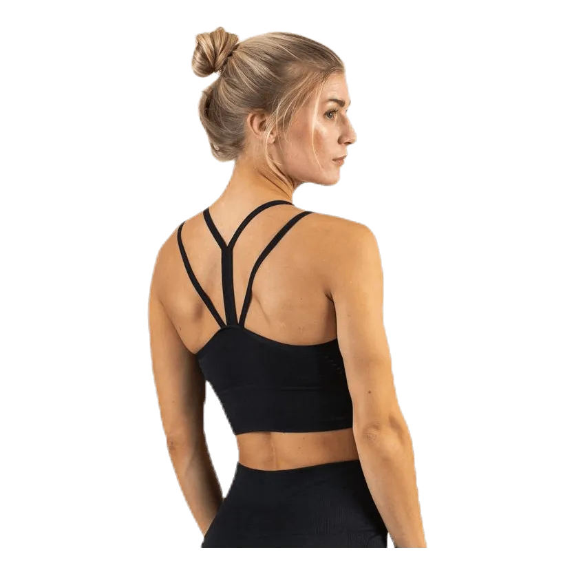 Blacc Vinyasa Seamless Bra Black