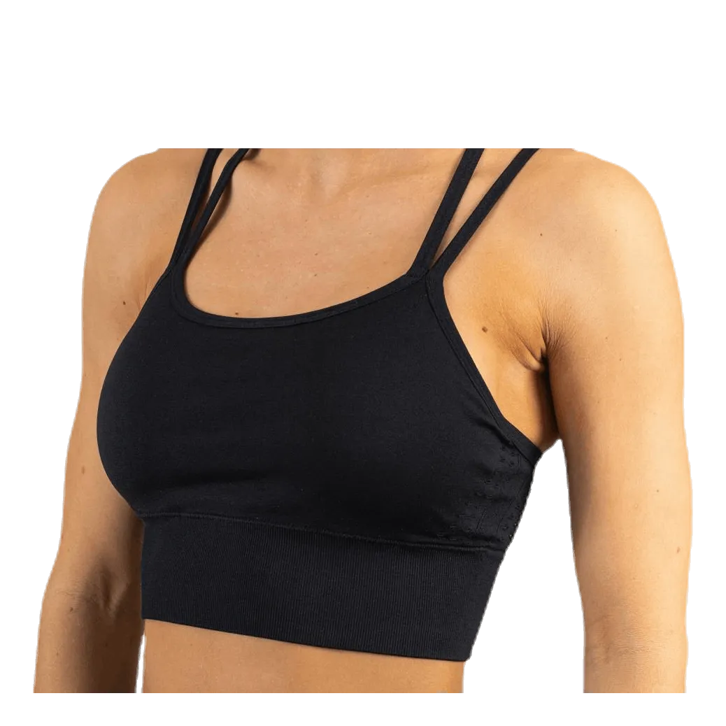 Blacc Vinyasa Seamless Bra Black