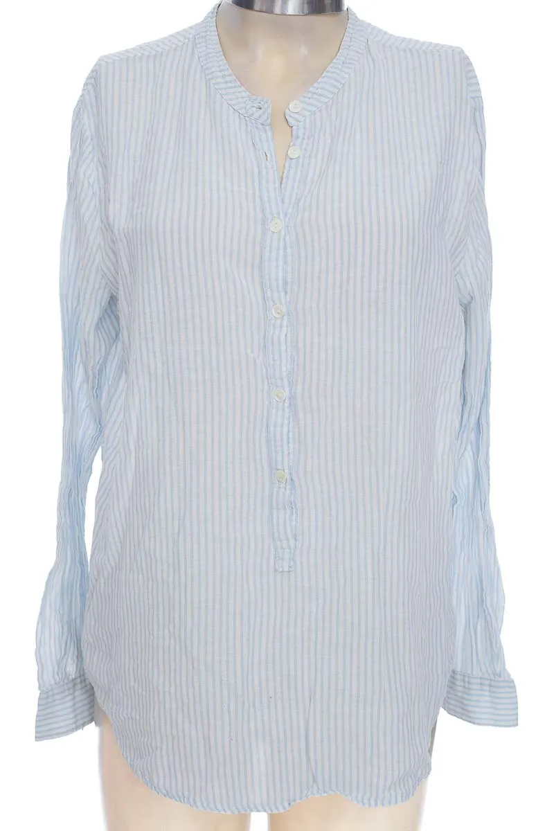 BLUSA COLOR AZUL  MNG