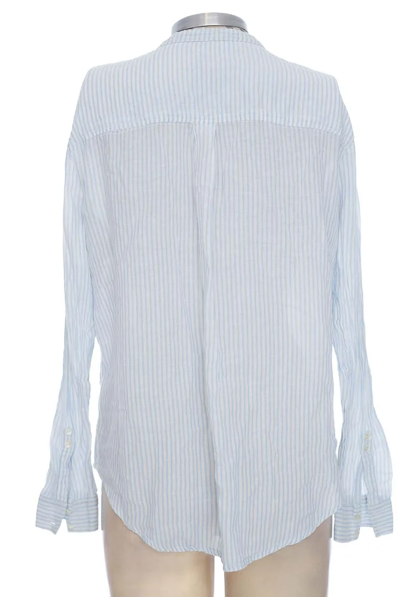 BLUSA COLOR AZUL  MNG