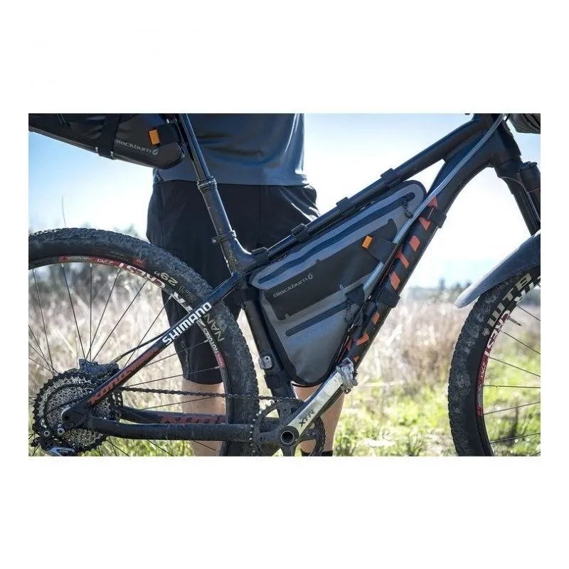 Bolsa de bicicleta Blackburn para Outpost Elite Frame Medium (Negro / Gris)