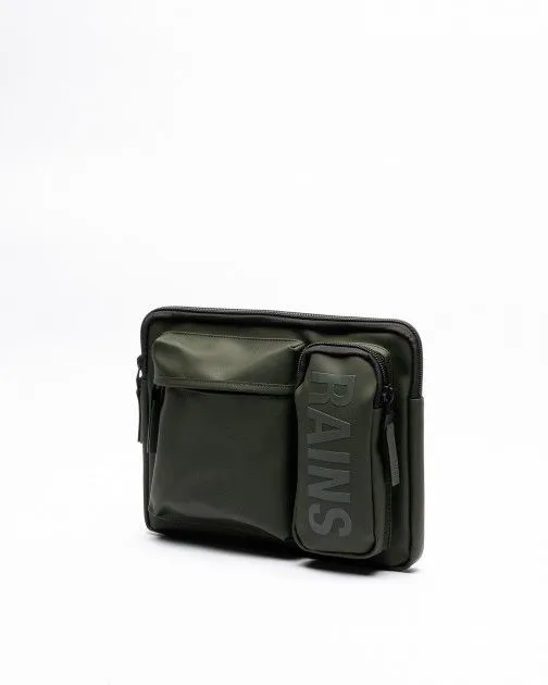 Bolsa de ordenador portátil Rains 16660 Verde