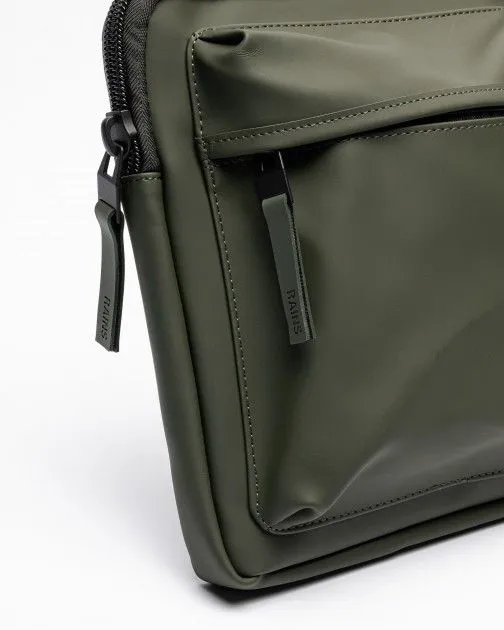 Bolsa de ordenador portátil Rains 16660 Verde