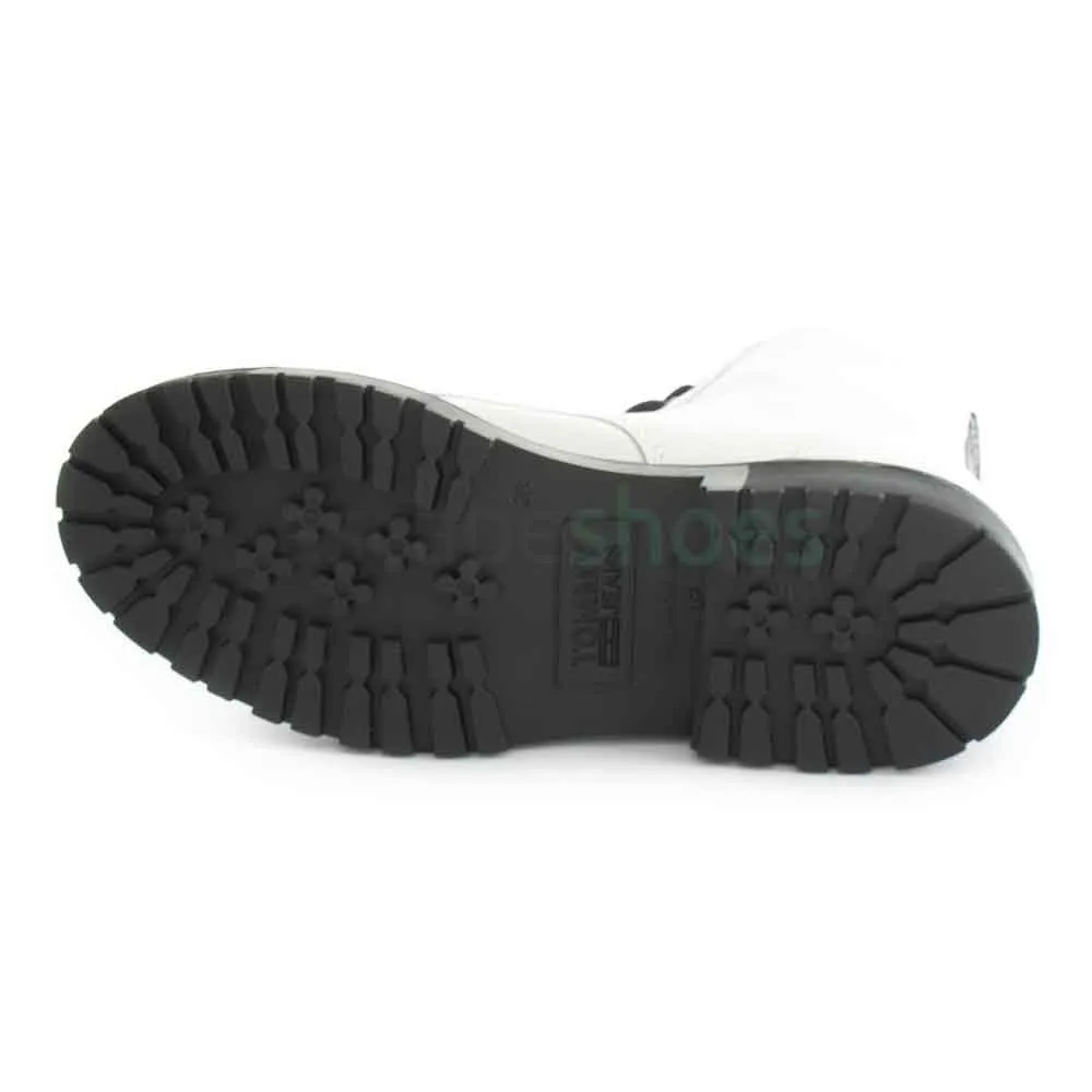 Botas TOMMY HILFIGER Branded Tape Flat Boot Ecru