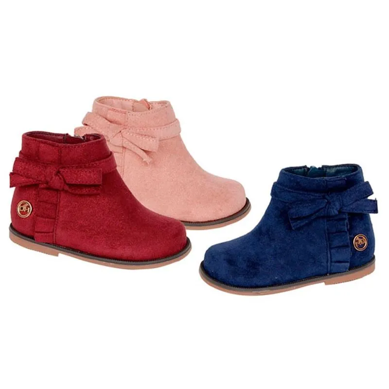 Botin niña con lazo lateral