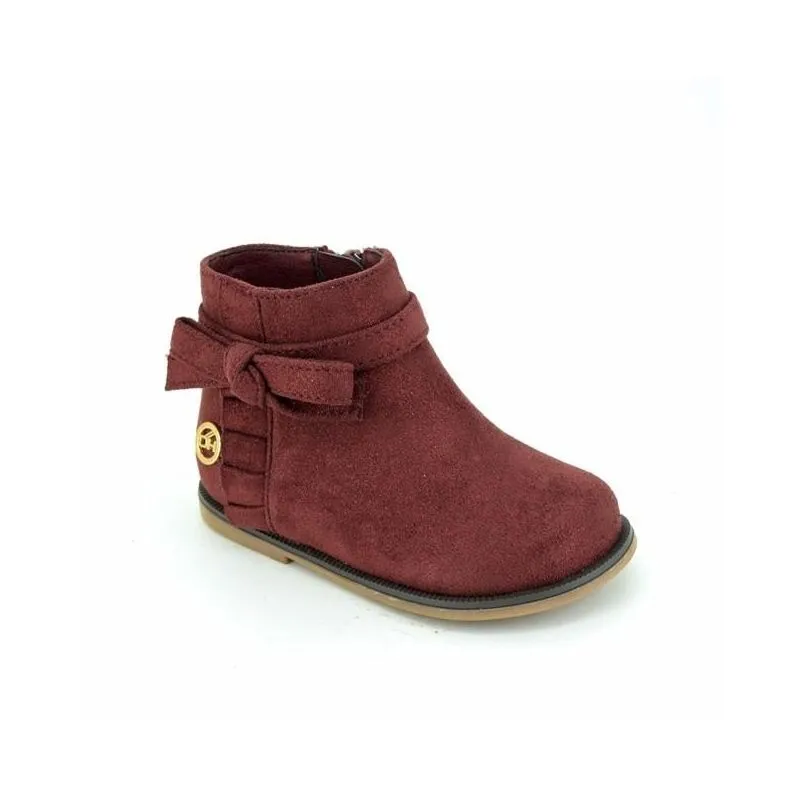 Botin niña con lazo lateral