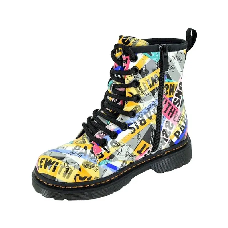Botin niñas con charol
