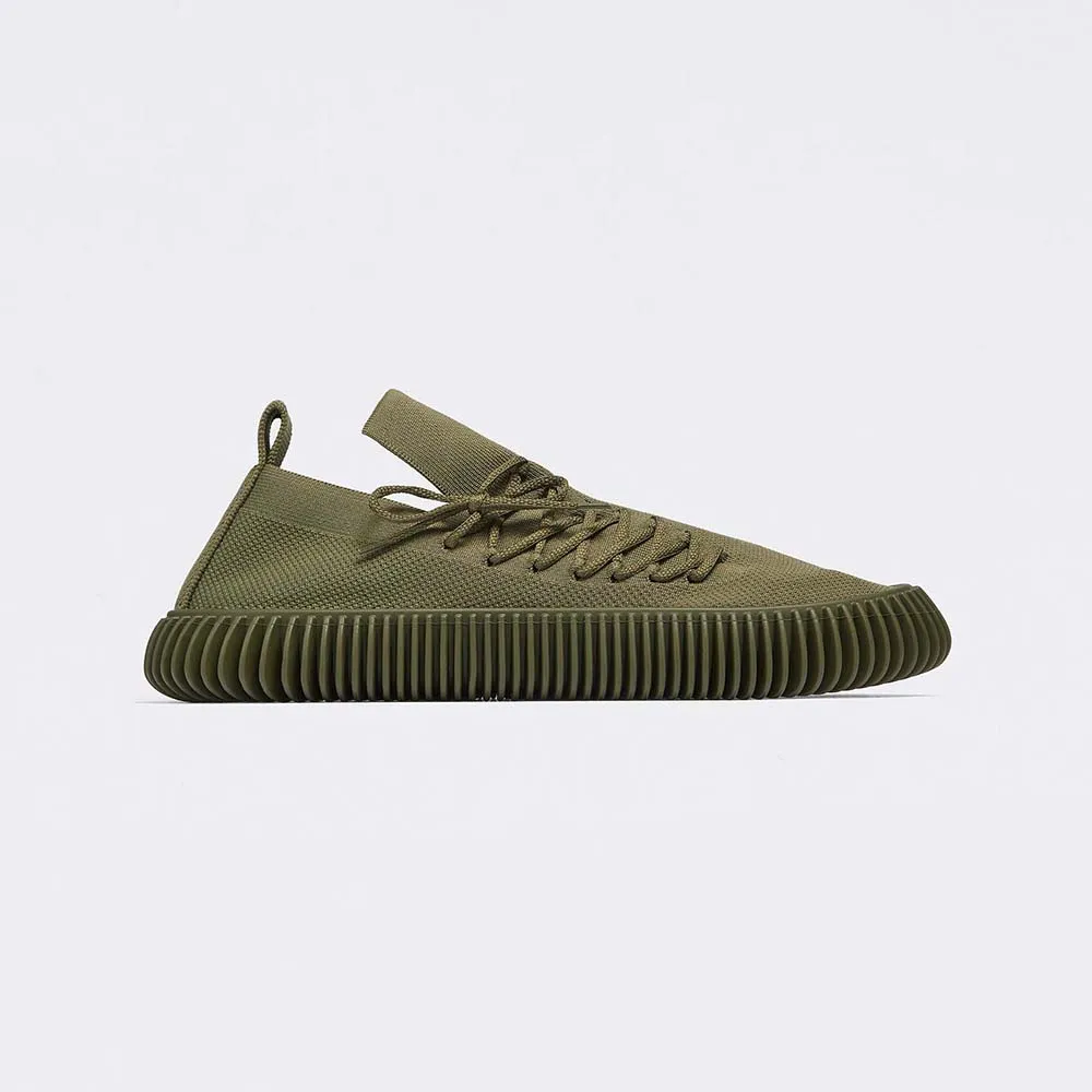 BOTTEGA VENETA ZAPATILLAS UNISEX CON CORDONES DE PUNTO TéCNICO RIPPLEVERDE