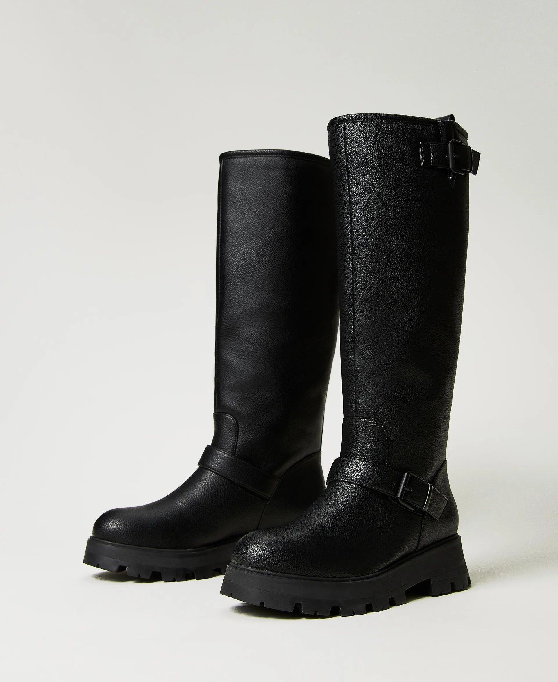 Bottines motardes MYFO avec boucles
