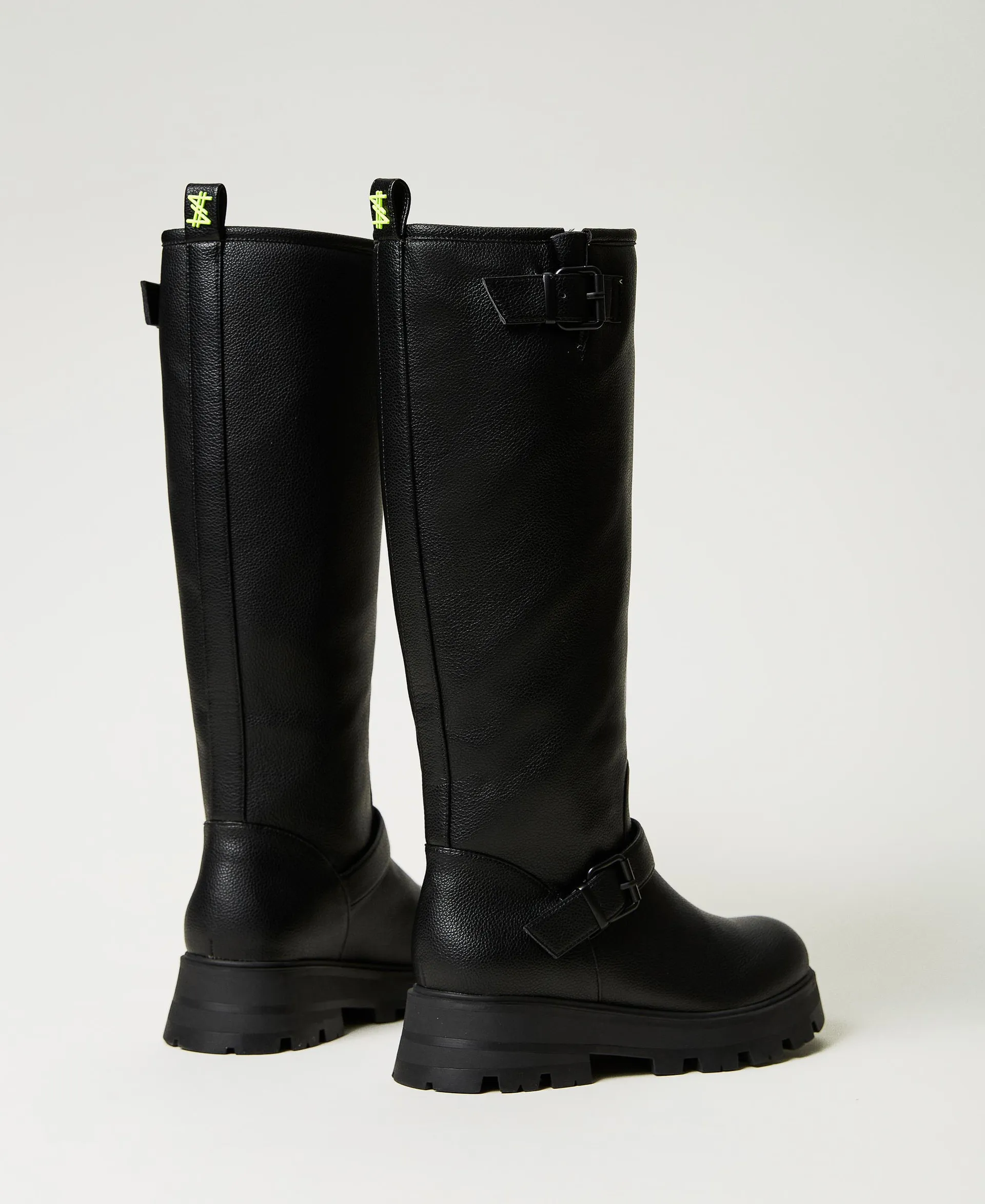 Bottines motardes MYFO avec boucles
