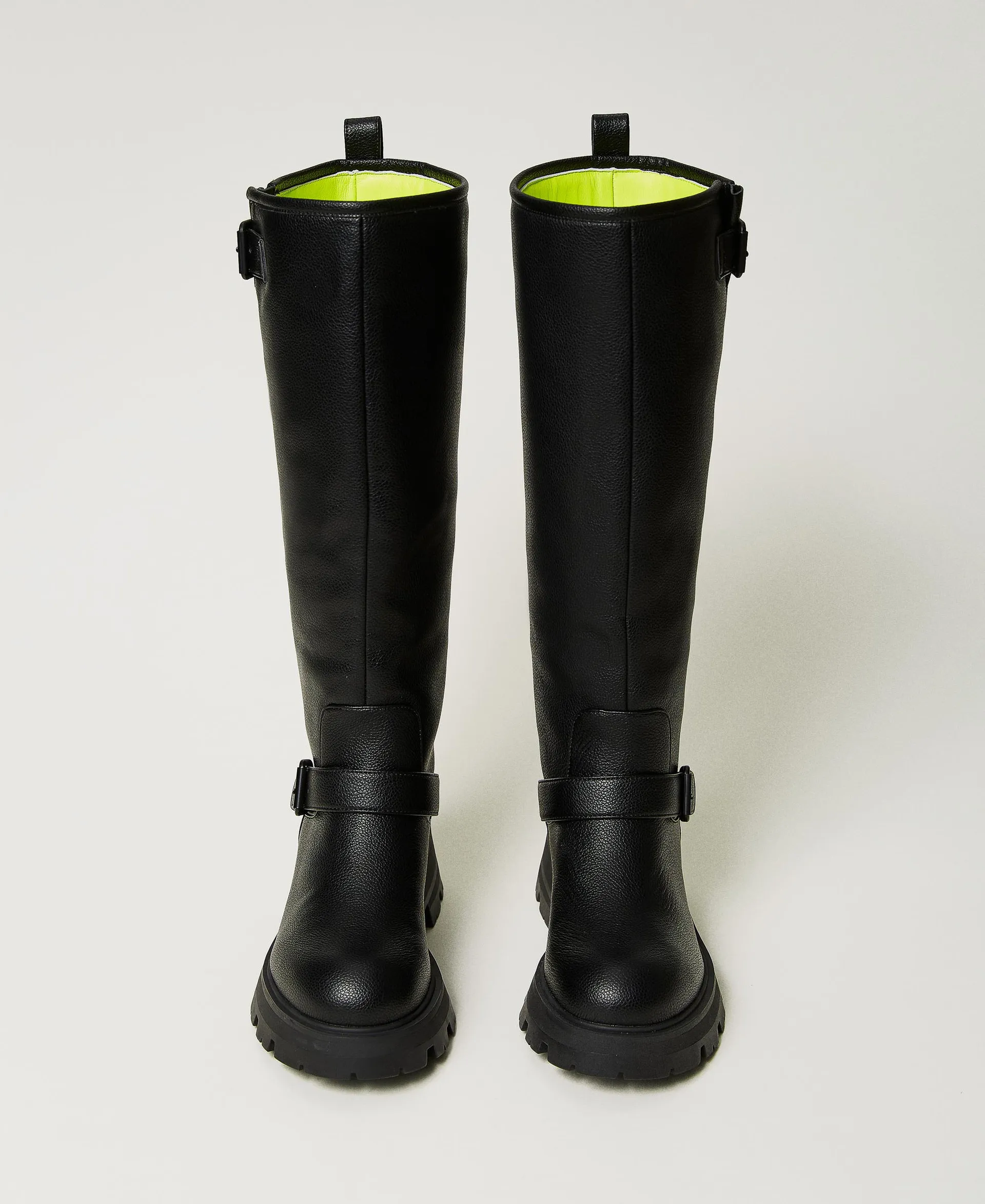 Bottines motardes MYFO avec boucles
