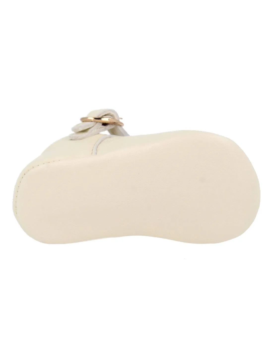 BUBBLE KIDS  ZAPATO PIEL PEPITO BEIGE