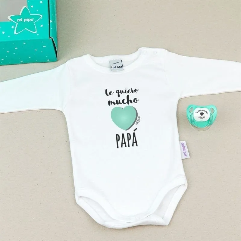 Cajita regalo bebé Te quiero mucho Papá