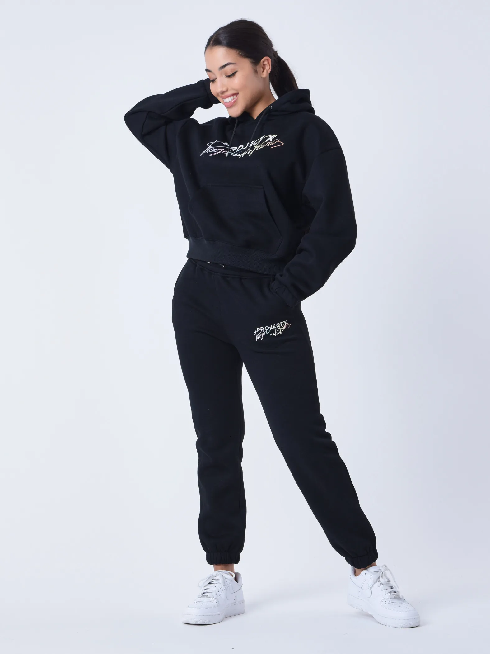Calcetines de jogging bordados